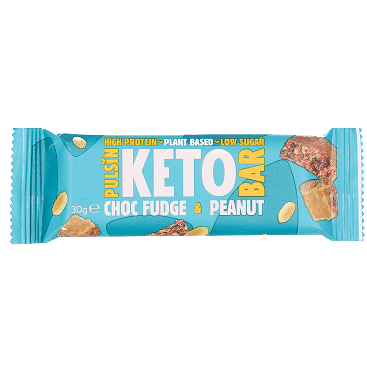 Pulsin Keto Choc Fudge & Peanut Multipack 3 x 30g image 2