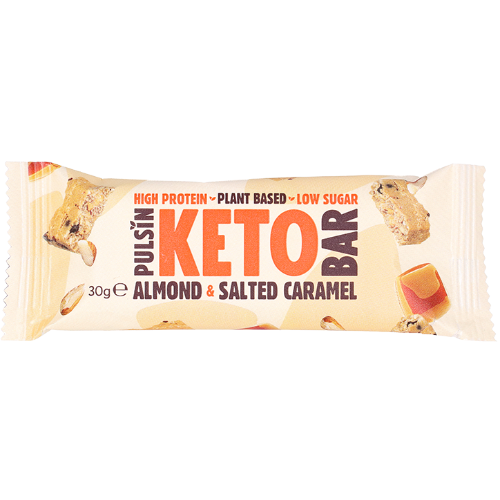 Pulsin Keto Almond & Salted Caramel Multipack 3 x 30g image 2