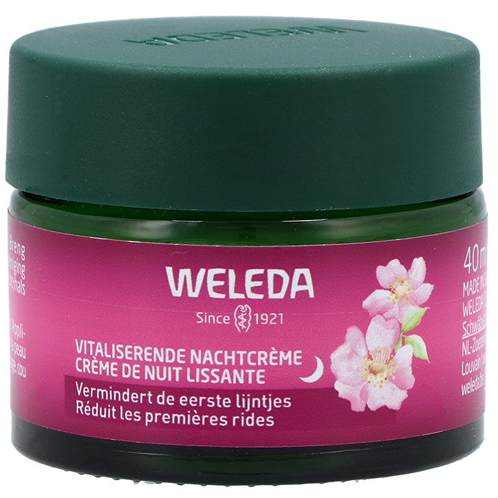 Weleda Wilde Rozen & Witte Thee Vitaliserende Nachtcrème 30+ - 40ml image 1