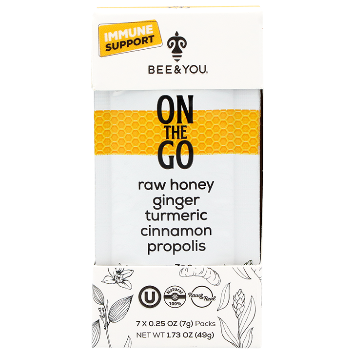 BEE&YOU Immune Support On The Go - 7 sachets image 1