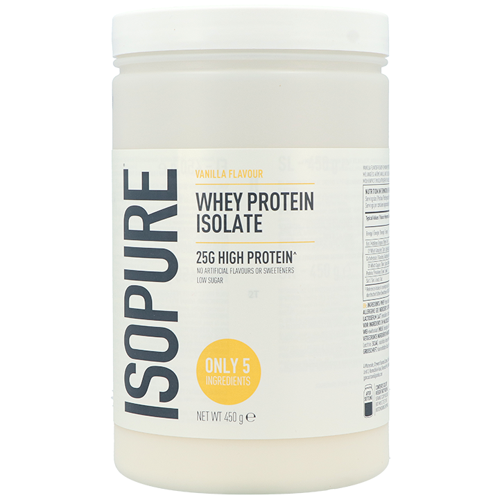 Optimum Nutrition Isopure Whey Protein Isolate Vanilla Flavour - 450g image 1