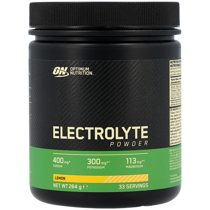 Optimum Nutrition Electrolyte Powder Lemon - 264g image 1