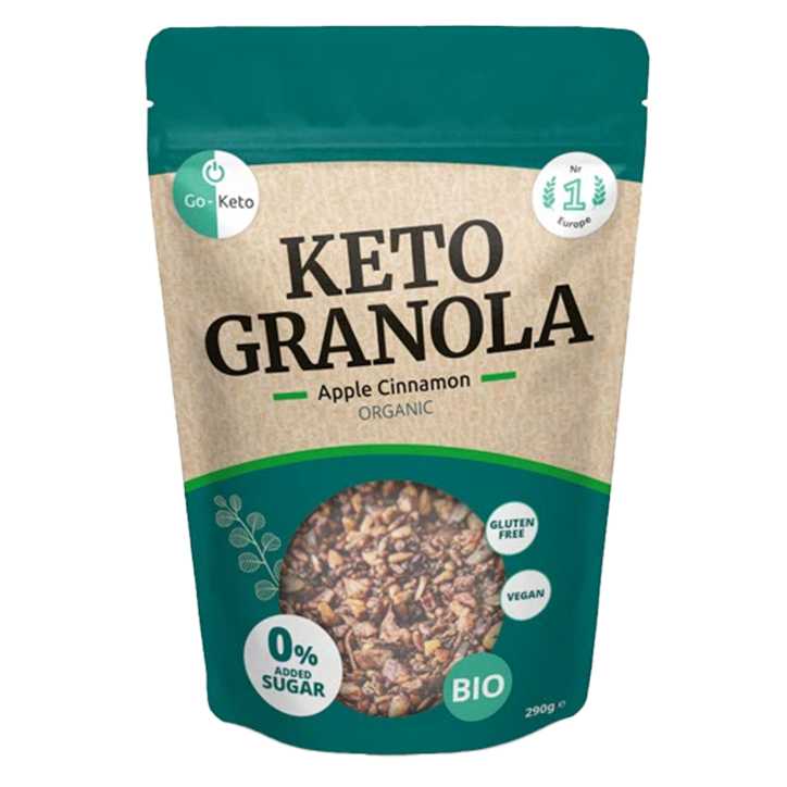 Go-Keto Granola Appel Kaneel - 290g image 1