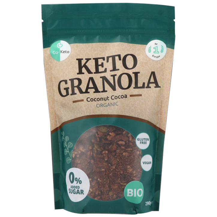 Go-Keto Granola Kokos Cacao - 290g image 1