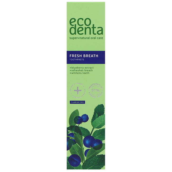 Ecodenta Verfrissende Tandpasta met Bosbes & Munt - 100ml image 3