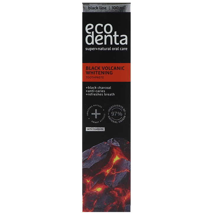 Ecodenta Whitening Tandpasta met Vulkanische Mineralen - 100ml image 3
