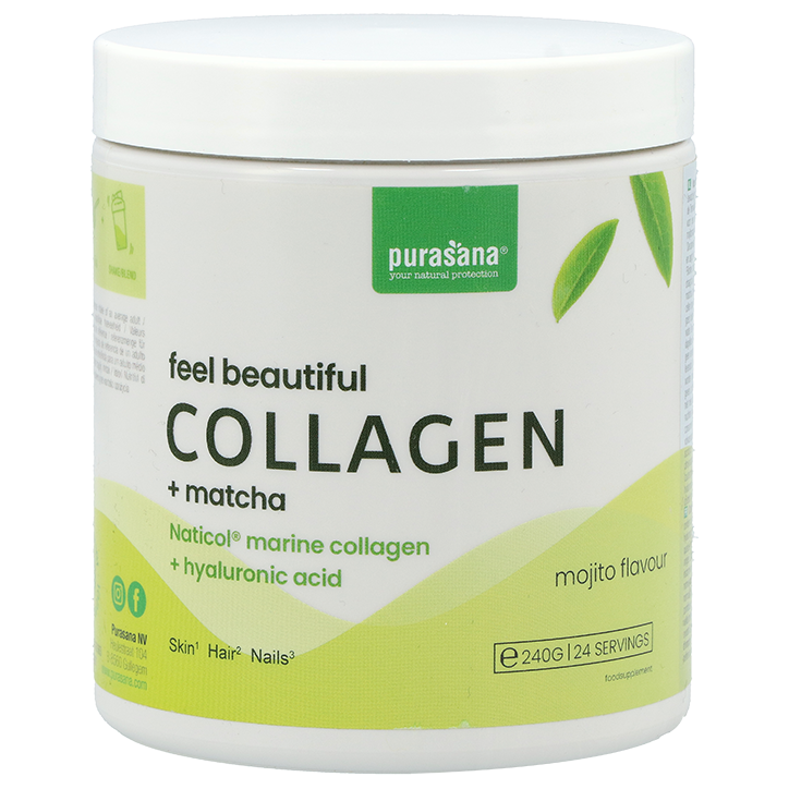 Purasana Collageen + Matcha - 240g