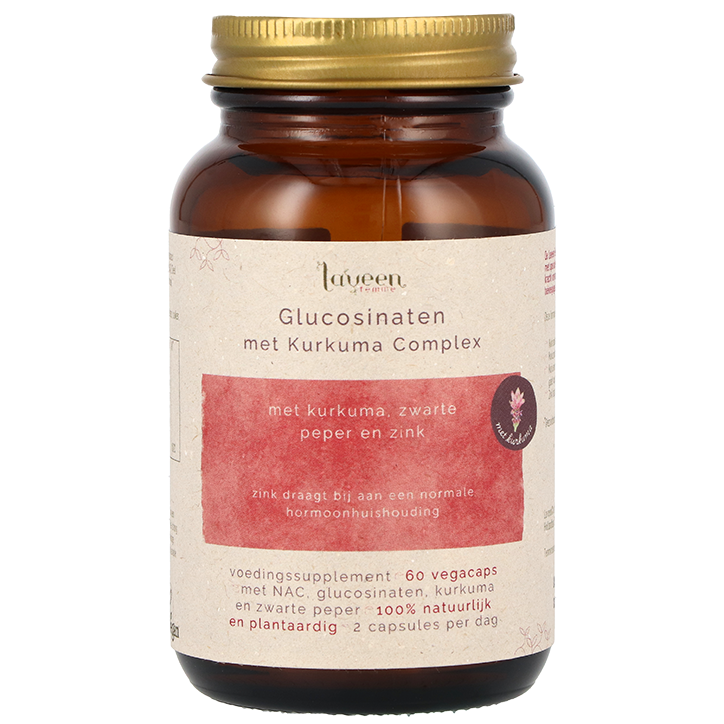 Laveen Glucosinaten met Kurkuma Complex - 60 capsules image 1