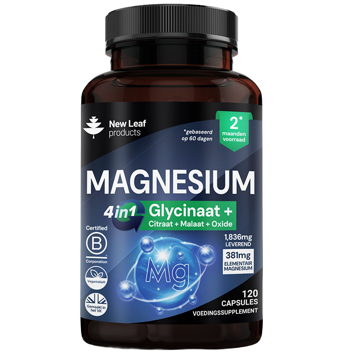 New Leaf Products Magnesium Complex 4-in-1 - 120 capsules