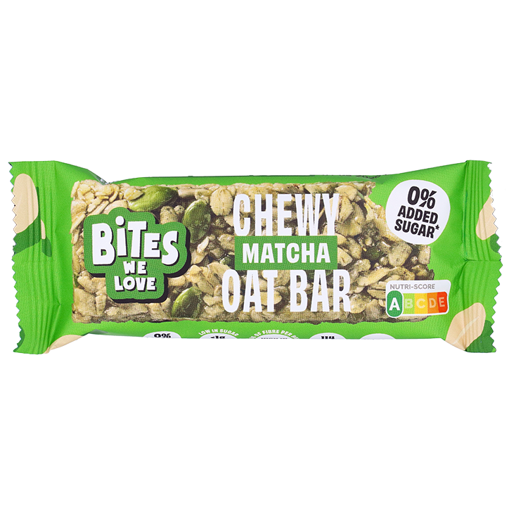 Bites We Love Chewy Matcha Oat Bar - 30g image 1