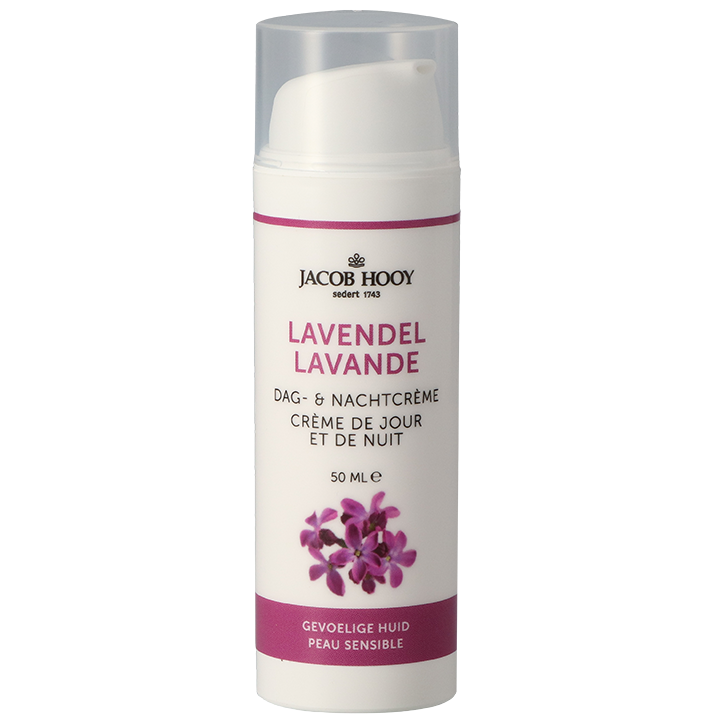 Jacob Hooy Lavendel Dag- & Nachtcrème - 50ml