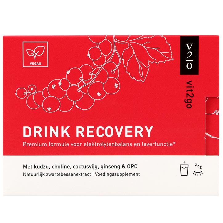 Vit2Go Drink Recovery met Kudzu - 10 zakjes