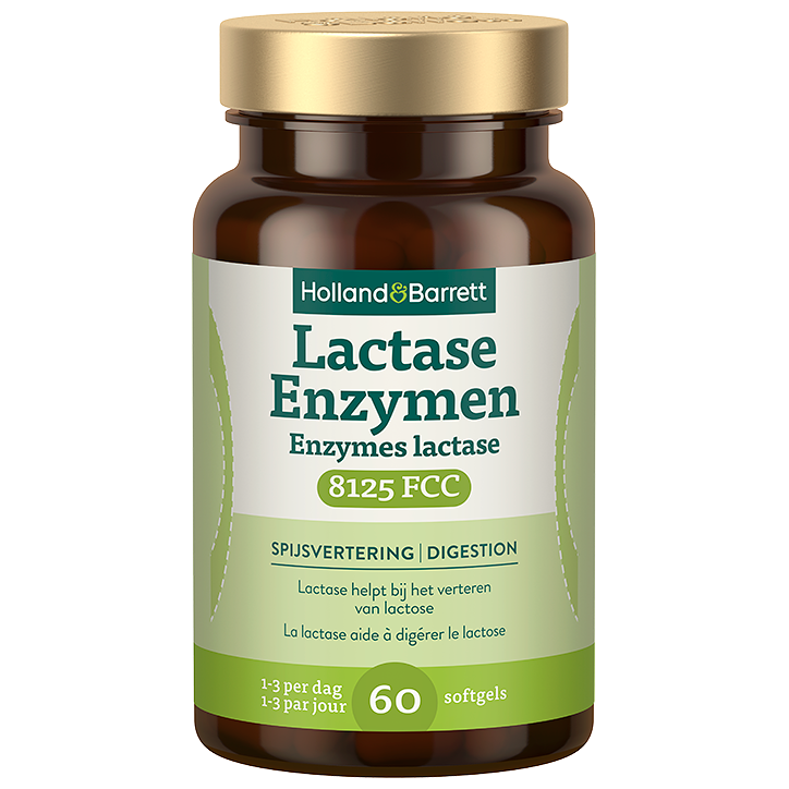 Holland & Barrett Lactase Enzymen 8125 FCC - 60 softgels