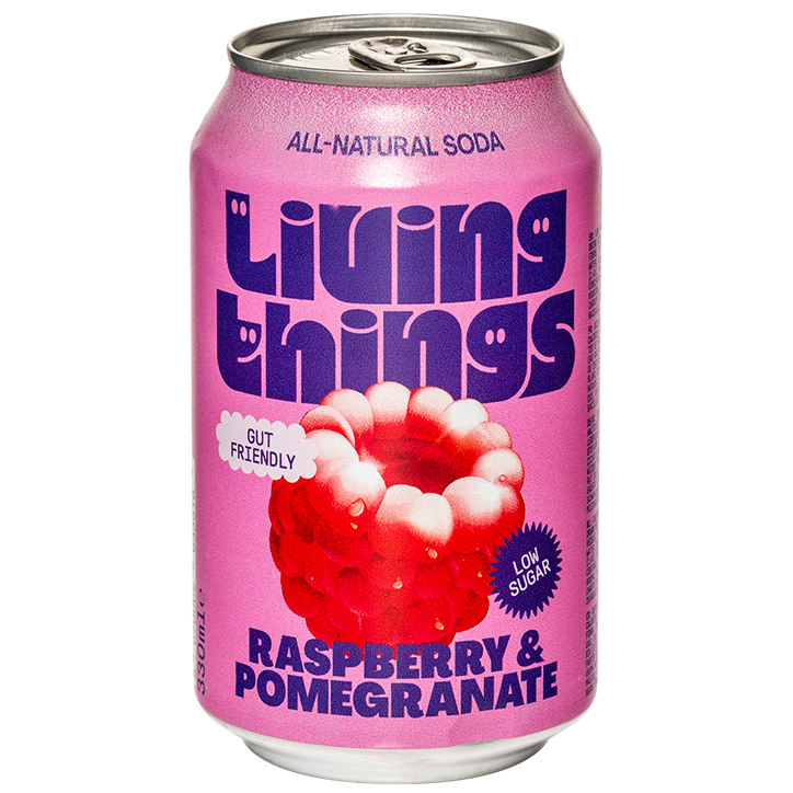 Living Things Raspberry & Pomegranate - 330ml