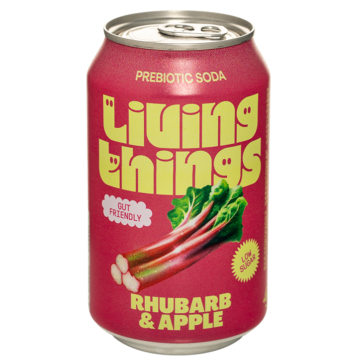 Living Things Rhubarb & Apple - 330ml