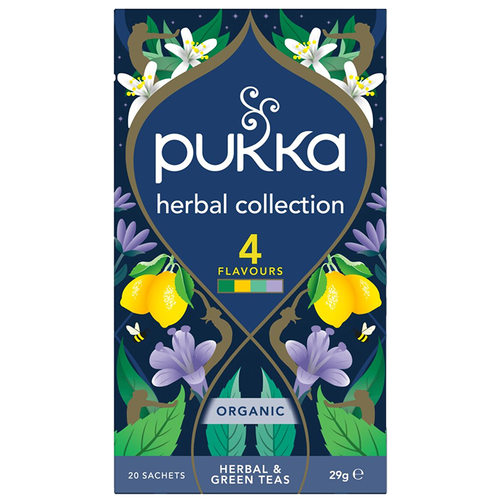 Pukka Herbal Collection 4 Smaken – 4x5 theezakjes