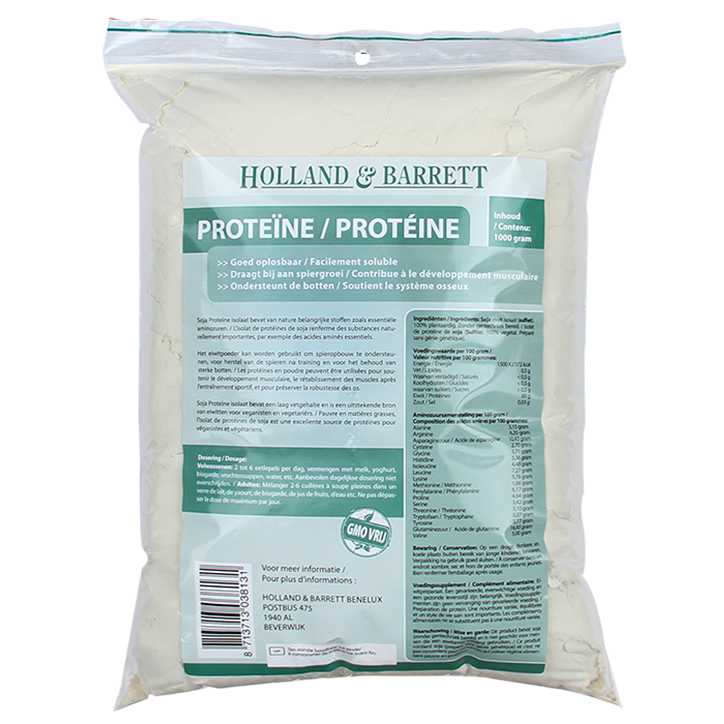 Soja Proteïne kopen bij Holland & Barrett