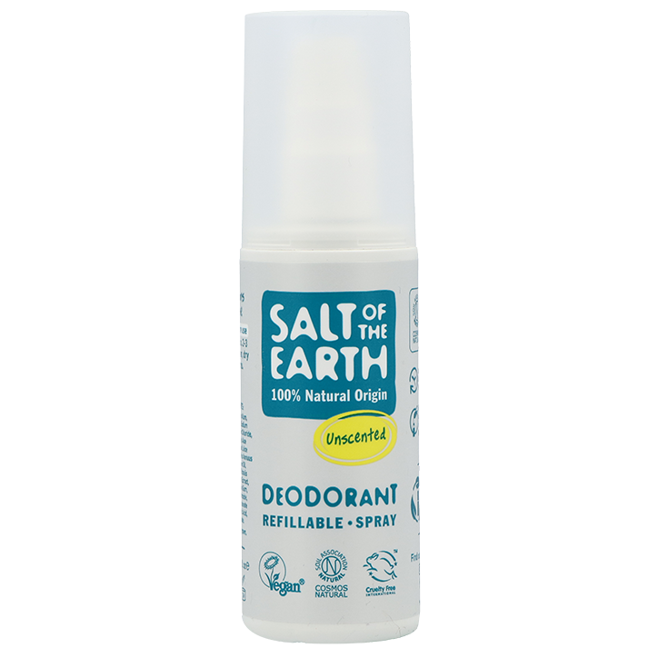 Salt of the Earth Unscented Natural Deodorant Spray - 100ml image 1