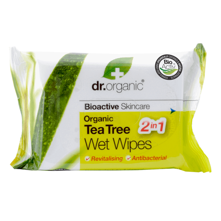 Dr. Organic Tea Tree Lotion Tissues image 1