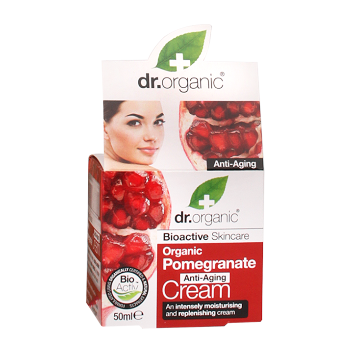 Dr. Organic Granaatappel Anti-Age Crème - 50ml image 1