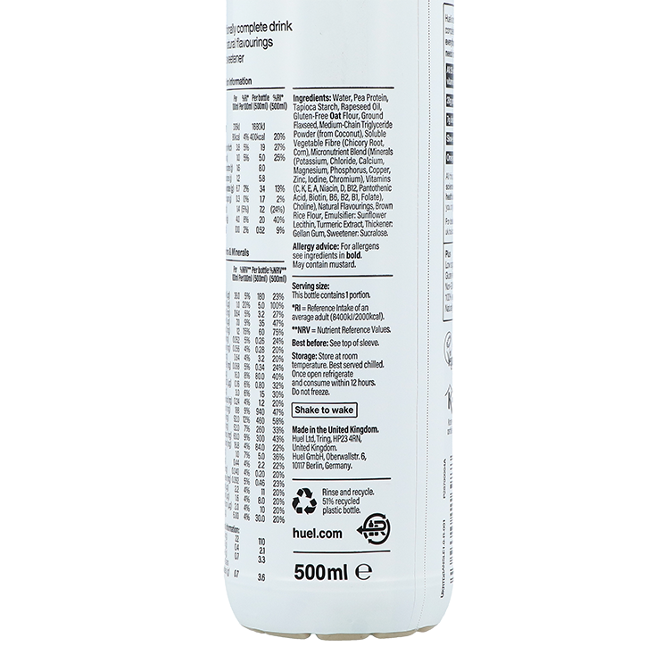 Huel Complete Meal Banana - 500ml image 2