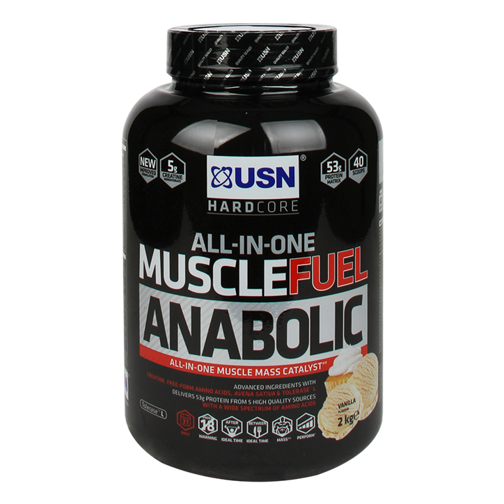 USN Muscle Fuel Anabolic Vanilla 2000g image 1