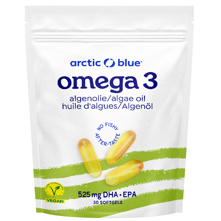 Arctic Blue Omega 3 Algenolie 525 mg DHA + EPA - 30 softgels