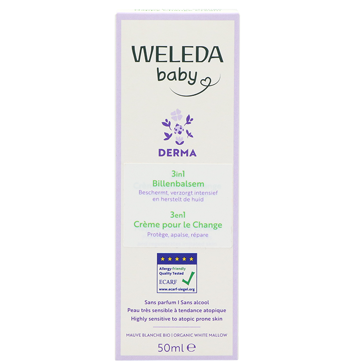 25% korting | Weleda Baby Derma 3in1 Billenbalsem - 50ml