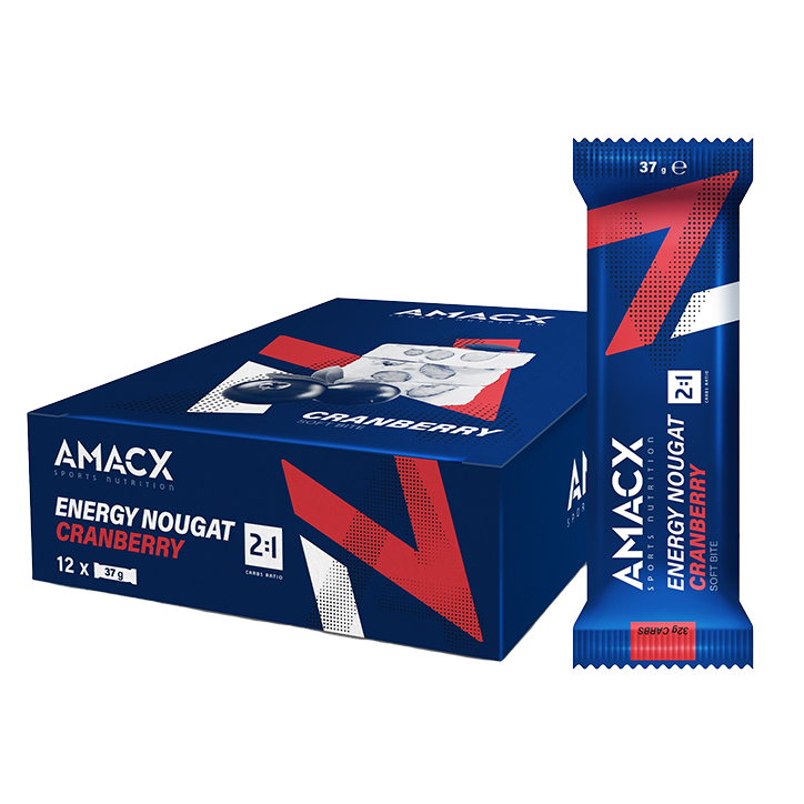 Amacx Energy Nougat Cranberry - 12x37g
