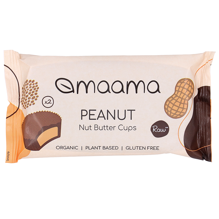 maama Nut Butter Cups Peanut - 2x12g