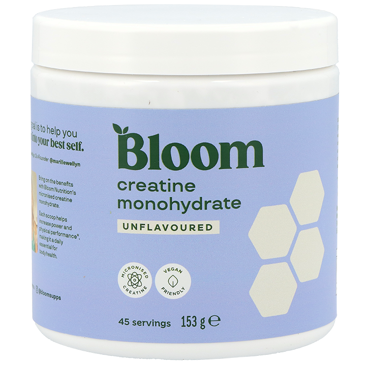 2e product 50% korting | Bloom Creatine Monohydrate Unflavoured - 153g