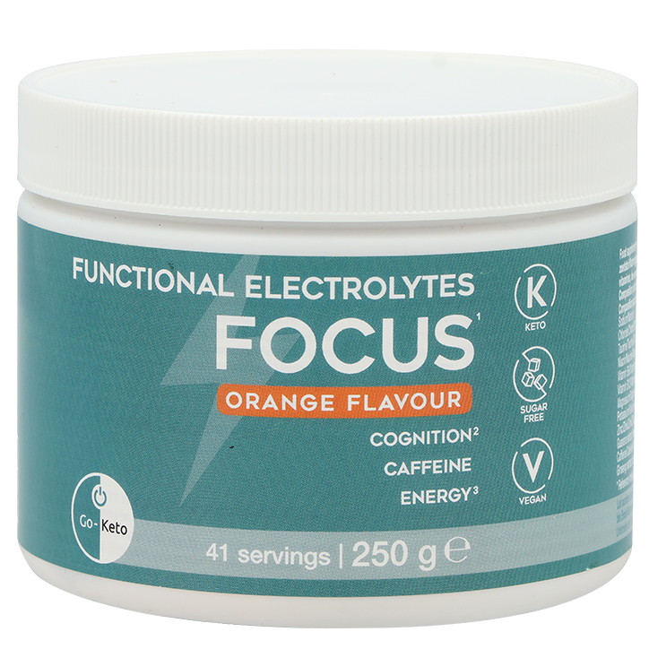 Go-Keto Functional Electrolytes Focus Orange - 250g