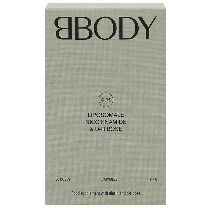 BBODY Nicotinamide + D-Ribose - 30 capsules