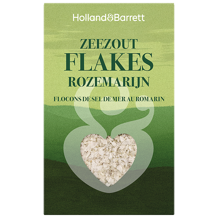 Holland & Barrett Zeezout Flakes Rozemarijn – 175g