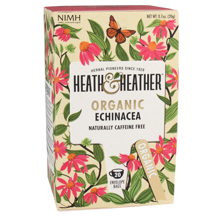 Heath & Heather Echinacea Tea Bio (20 Theezakjes) image 1