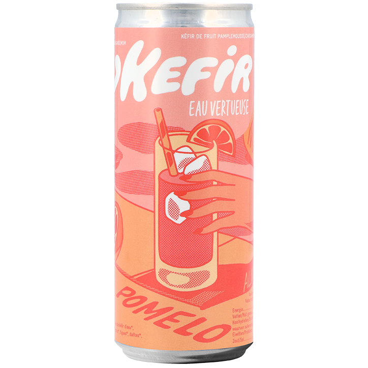 Glutenvrij | Kefir Eau Vertueuse Pomelo - 25cl