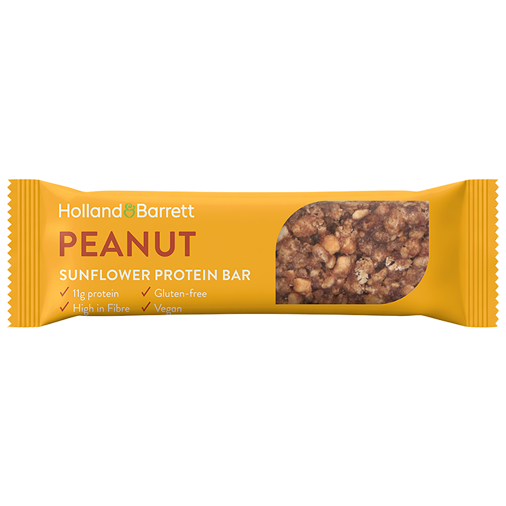Holland & Barrett Peanut Sunflower Protein Bar - 45g