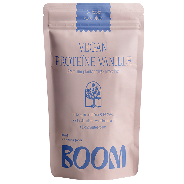 BOOM Vegan Proteïne Vanille - 300g