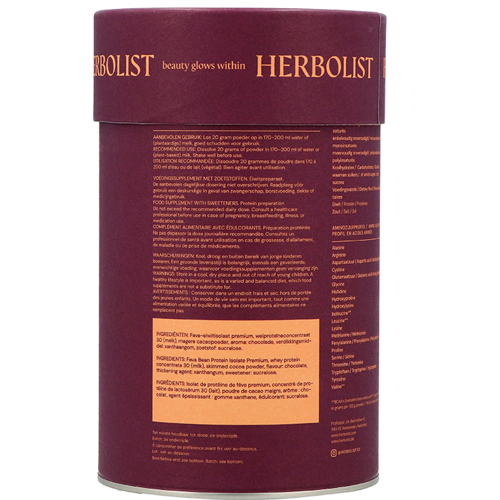 Herbolist Whey Proteïne Chocolade - 200g image 2