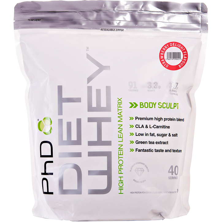 PhD Diet Whey Strawberry Delight image 1