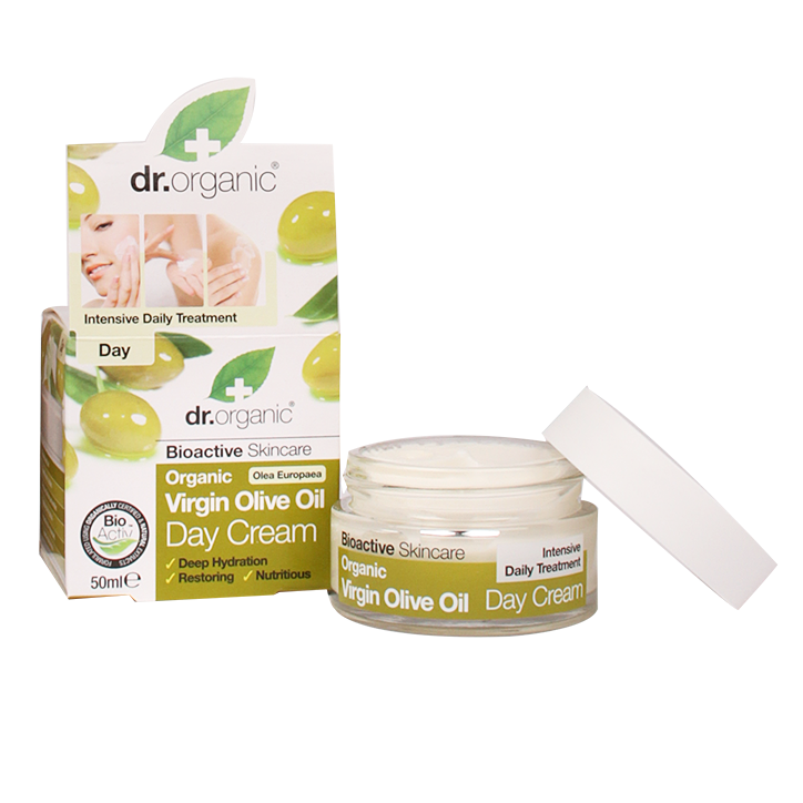 Dr. Organic Olijf Dagcrème - 50ml image 2