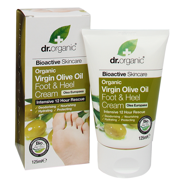 Dr. Organic Olijf Voet & Hiel Crème image 1