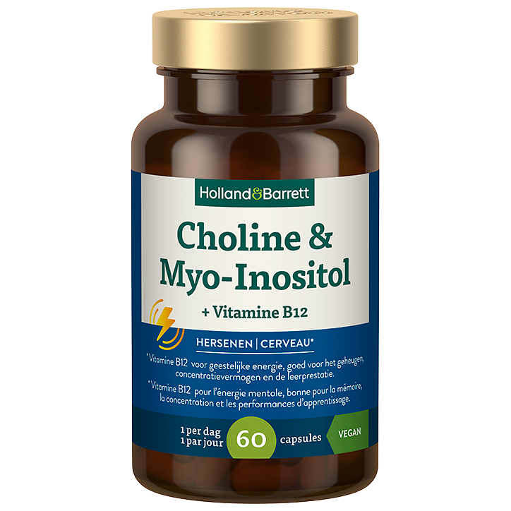 Holland & Barrett Choline & Myo-Inositol + Vitamine B12 - 60 capsules
