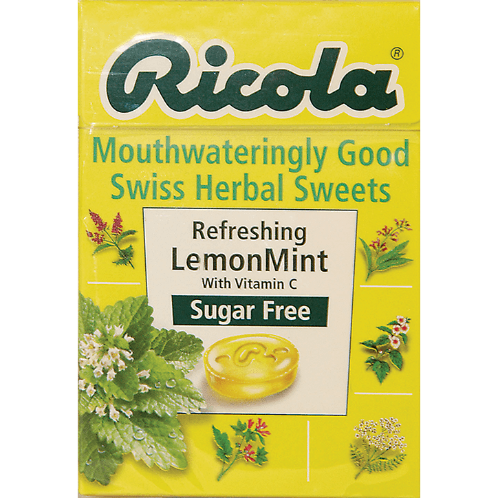 Ricola Lemon Mint Suikervrij image 1