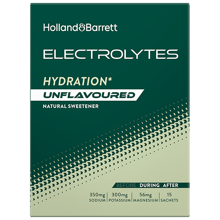 1+1 gratis | Holland & Barrett Elektrolyten Unflavoured - 15 stuks