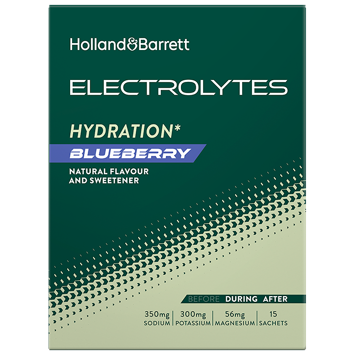 Holland & Barrett Elektrolyten Blueberry - 15 stuks