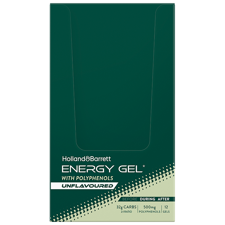 Holland & Barrett Energy Gel Unflavoured - 12 x 50g