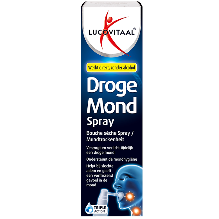 Lucovitaal Droge Mond Spray - 20ml