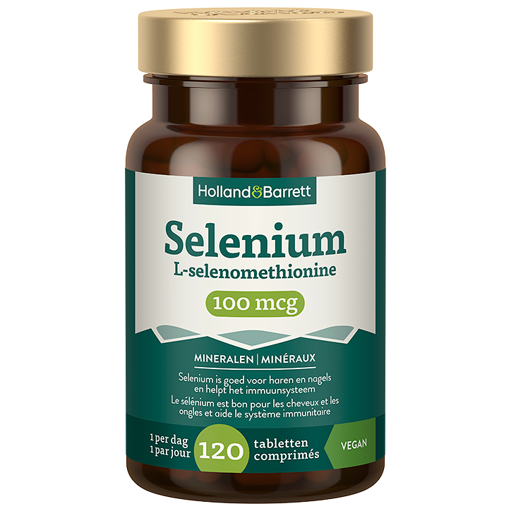 Holland & Barrett Selenium L-selenomethionine 100 mcg - 120 tabletten