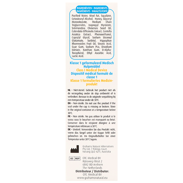 Grahams C+ Crème Eczéma & Dermatite - 50g image 3